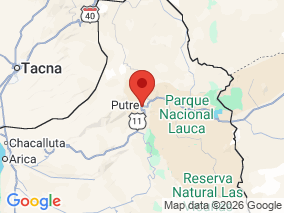 Map of Site Report: Putre, Chile